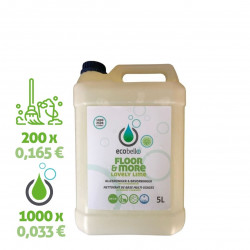 FLOOR&MORE - LOVELY LIME 5L - refill (without dosing pump)