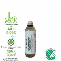 Ecodrop 1L - Limpiador hiperconcentrado, Super Ecológico, Ecolabel