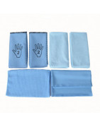 Microfibre cloth packages